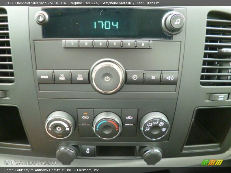 Controls of 2014 Silverado 2500HD WT Regular Cab 4x4