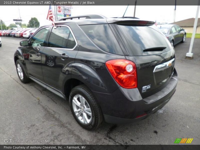 Tungsten Metallic / Jet Black 2013 Chevrolet Equinox LT AWD