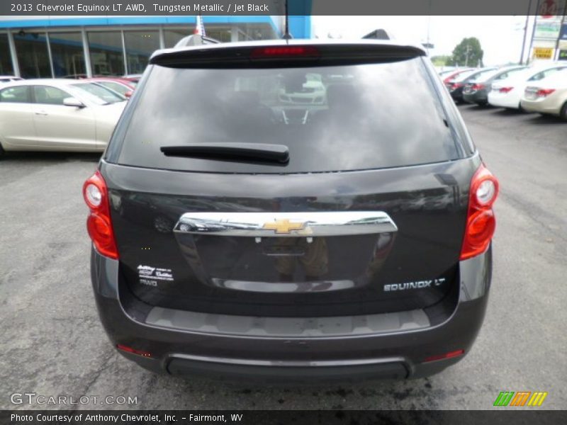 Tungsten Metallic / Jet Black 2013 Chevrolet Equinox LT AWD