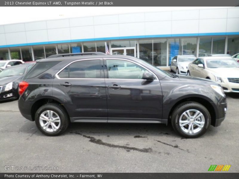 Tungsten Metallic / Jet Black 2013 Chevrolet Equinox LT AWD