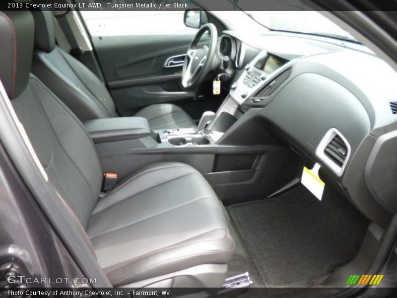 Tungsten Metallic / Jet Black 2013 Chevrolet Equinox LT AWD