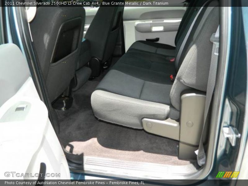 Blue Granite Metallic / Dark Titanium 2011 Chevrolet Silverado 2500HD LS Crew Cab 4x4
