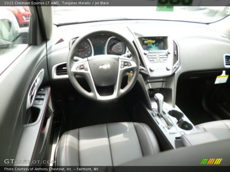 Tungsten Metallic / Jet Black 2013 Chevrolet Equinox LT AWD