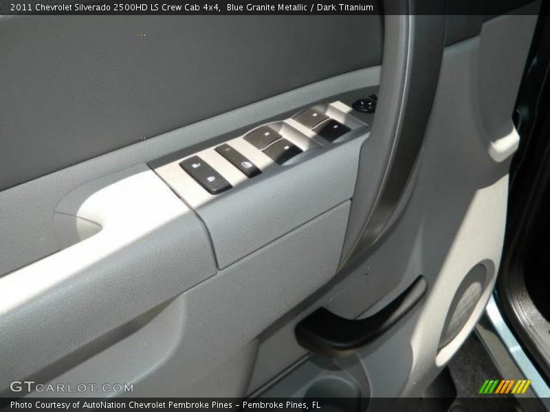 Blue Granite Metallic / Dark Titanium 2011 Chevrolet Silverado 2500HD LS Crew Cab 4x4