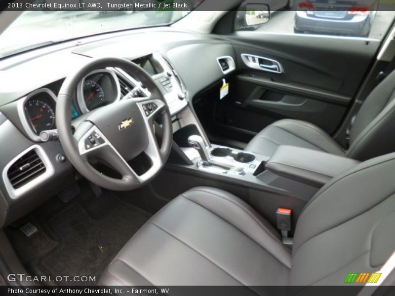 Tungsten Metallic / Jet Black 2013 Chevrolet Equinox LT AWD