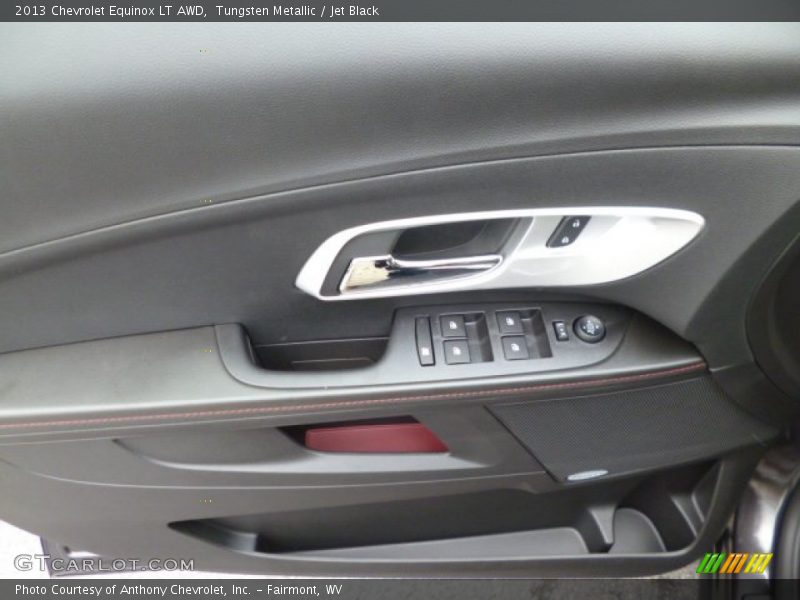 Tungsten Metallic / Jet Black 2013 Chevrolet Equinox LT AWD