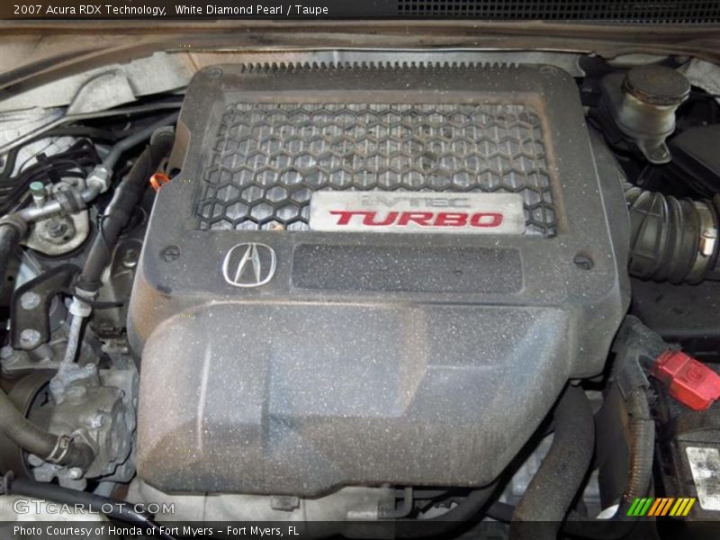 White Diamond Pearl / Taupe 2007 Acura RDX Technology