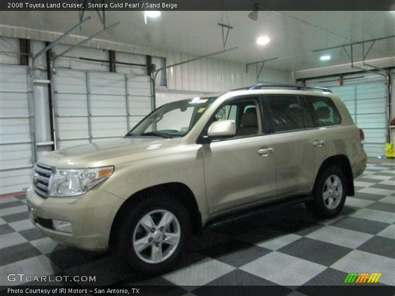 Sonora Gold Pearl / Sand Beige 2008 Toyota Land Cruiser