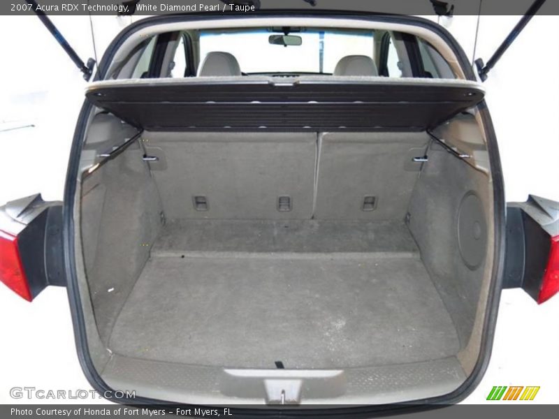 White Diamond Pearl / Taupe 2007 Acura RDX Technology