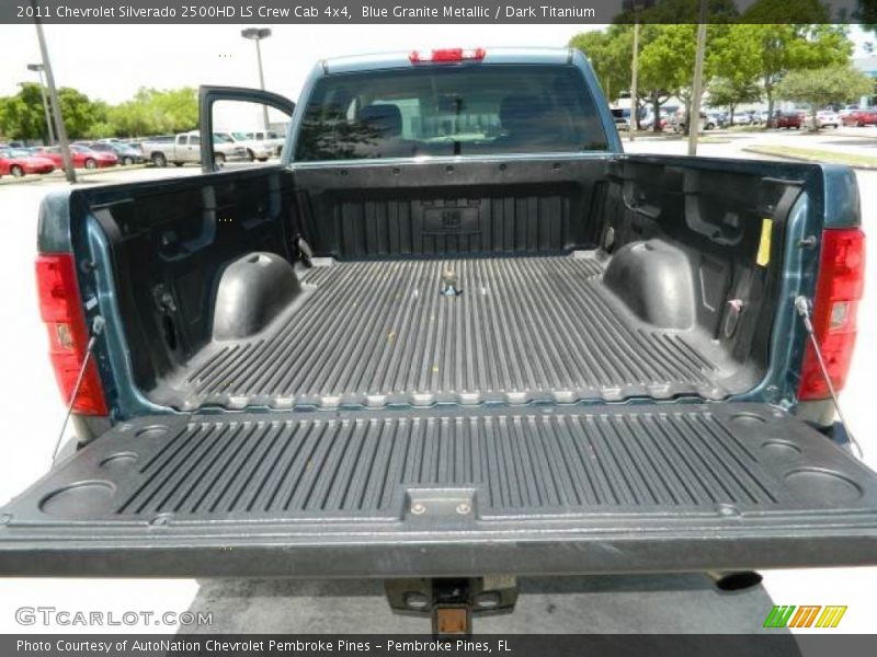 Blue Granite Metallic / Dark Titanium 2011 Chevrolet Silverado 2500HD LS Crew Cab 4x4
