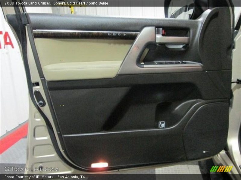 Sonora Gold Pearl / Sand Beige 2008 Toyota Land Cruiser