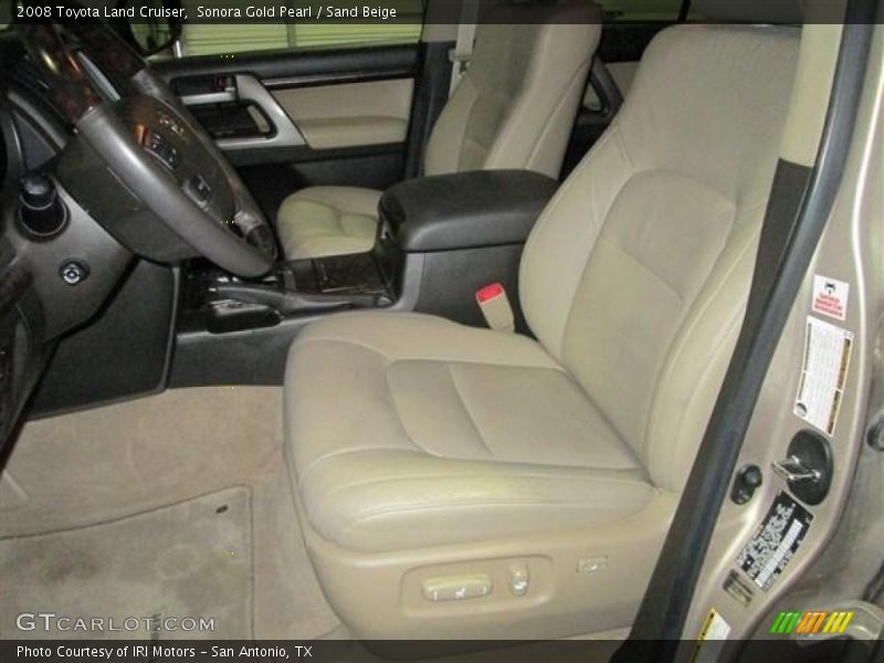Sonora Gold Pearl / Sand Beige 2008 Toyota Land Cruiser