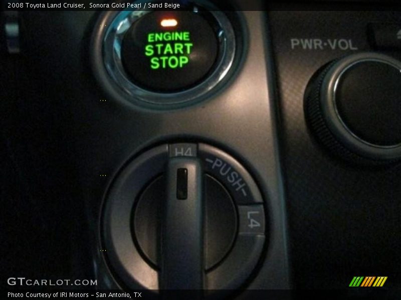 Sonora Gold Pearl / Sand Beige 2008 Toyota Land Cruiser