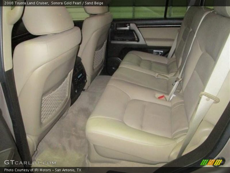 Sonora Gold Pearl / Sand Beige 2008 Toyota Land Cruiser