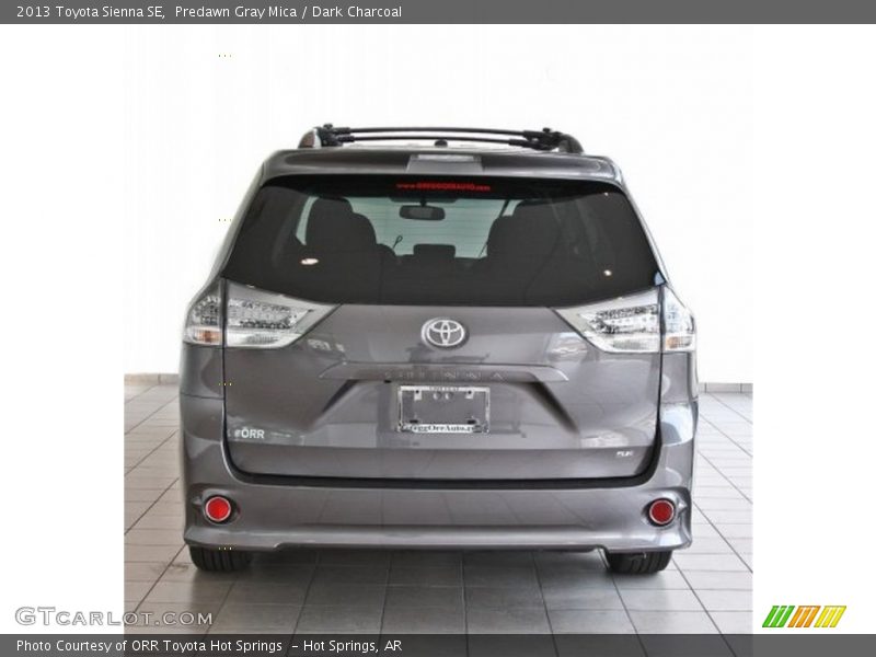 Predawn Gray Mica / Dark Charcoal 2013 Toyota Sienna SE