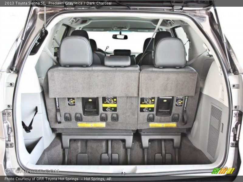  2013 Sienna SE Trunk