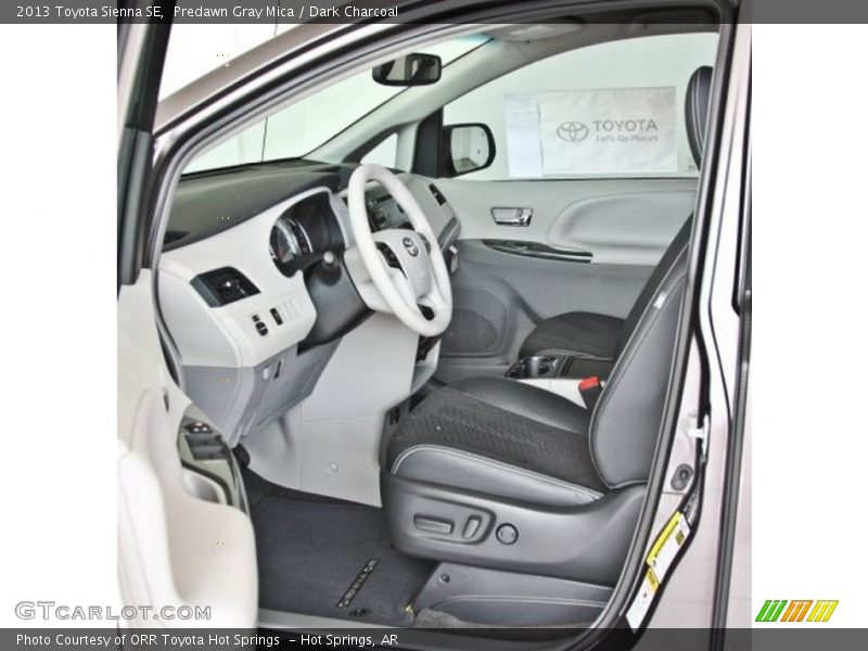 Predawn Gray Mica / Dark Charcoal 2013 Toyota Sienna SE