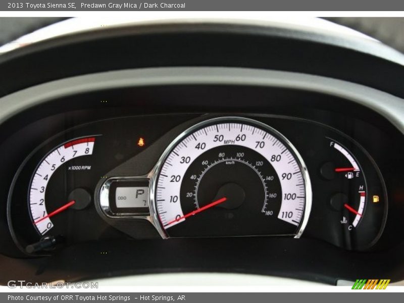  2013 Sienna SE SE Gauges