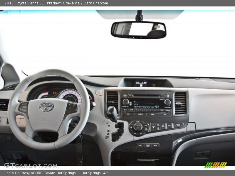 Predawn Gray Mica / Dark Charcoal 2013 Toyota Sienna SE