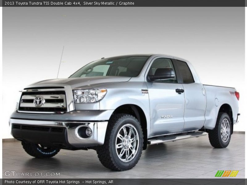 Silver Sky Metallic / Graphite 2013 Toyota Tundra TSS Double Cab 4x4