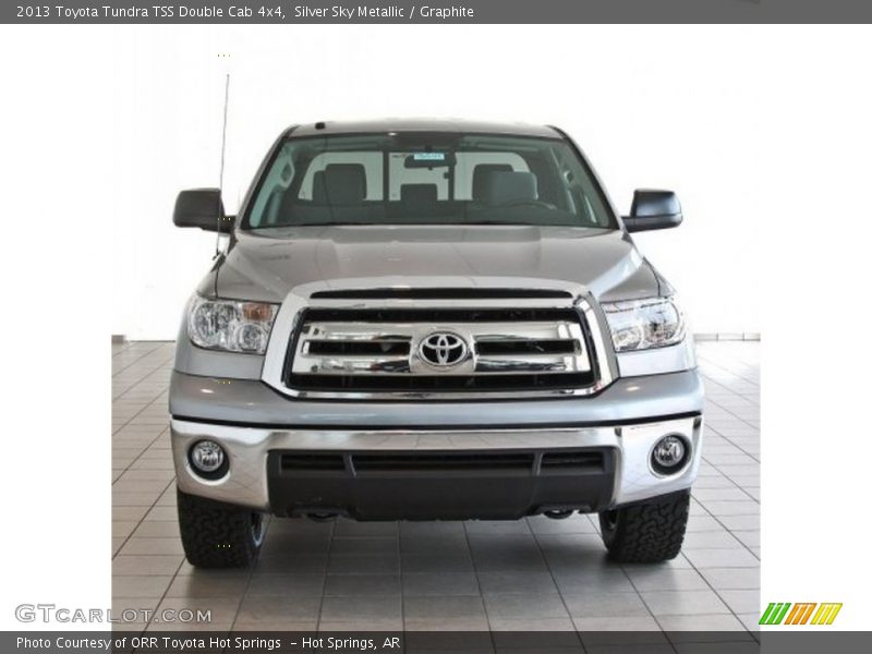 Silver Sky Metallic / Graphite 2013 Toyota Tundra TSS Double Cab 4x4