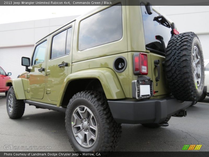 Commando Green / Black 2013 Jeep Wrangler Unlimited Rubicon 4x4