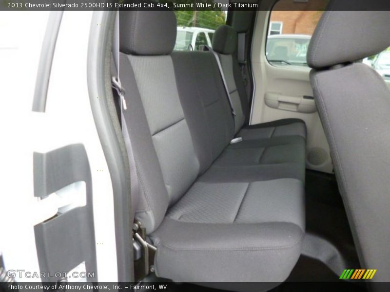 Summit White / Dark Titanium 2013 Chevrolet Silverado 2500HD LS Extended Cab 4x4
