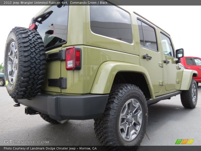  2013 Wrangler Unlimited Rubicon 4x4 Commando Green