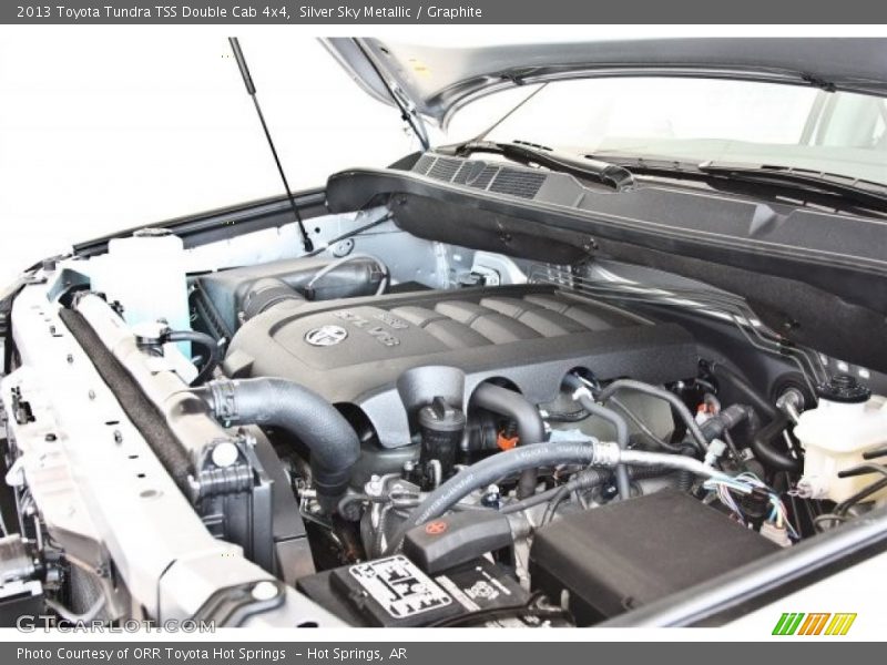 Silver Sky Metallic / Graphite 2013 Toyota Tundra TSS Double Cab 4x4