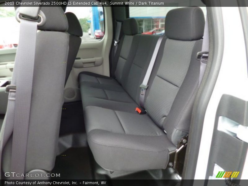 Summit White / Dark Titanium 2013 Chevrolet Silverado 2500HD LS Extended Cab 4x4