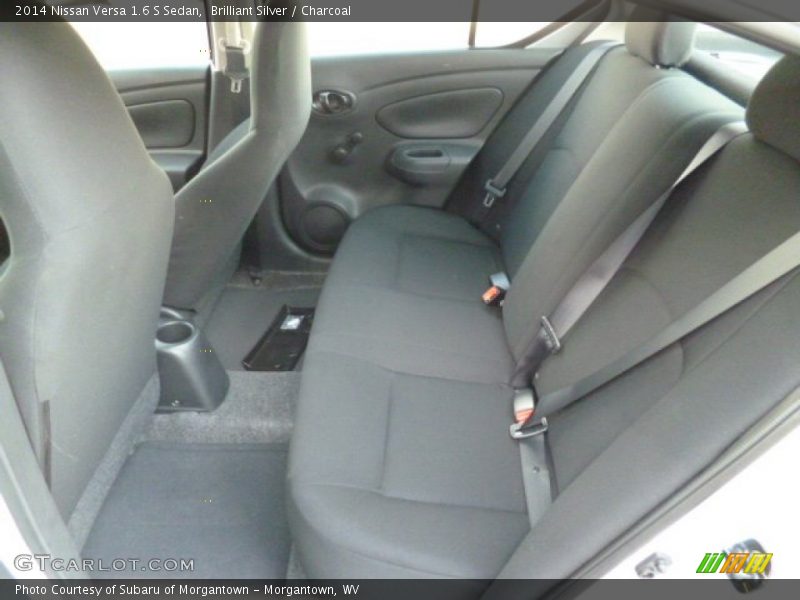 Brilliant Silver / Charcoal 2014 Nissan Versa 1.6 S Sedan