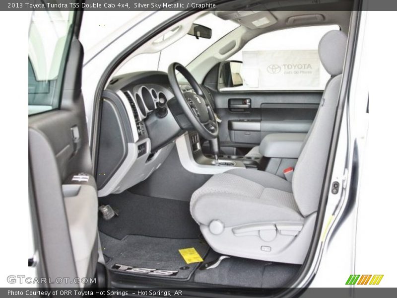 Silver Sky Metallic / Graphite 2013 Toyota Tundra TSS Double Cab 4x4