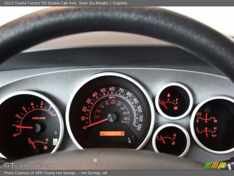 Silver Sky Metallic / Graphite 2013 Toyota Tundra TSS Double Cab 4x4