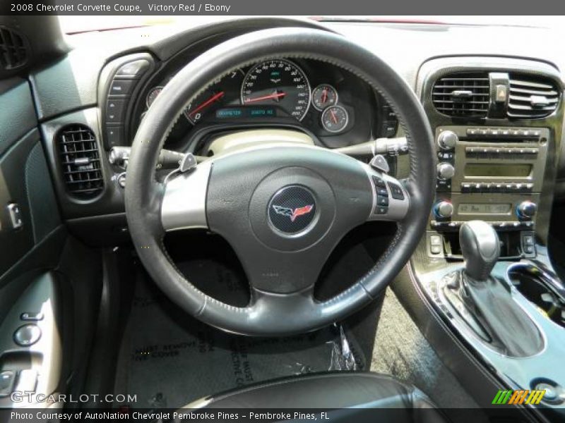 Victory Red / Ebony 2008 Chevrolet Corvette Coupe
