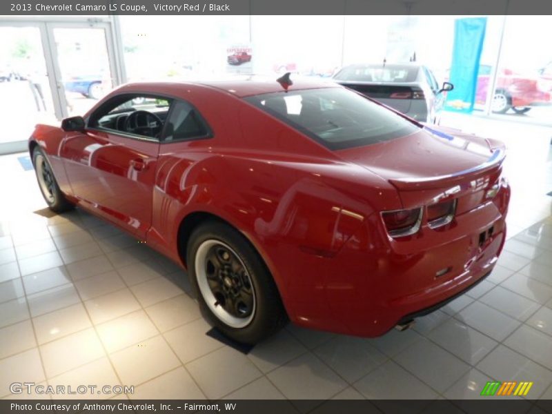Victory Red / Black 2013 Chevrolet Camaro LS Coupe