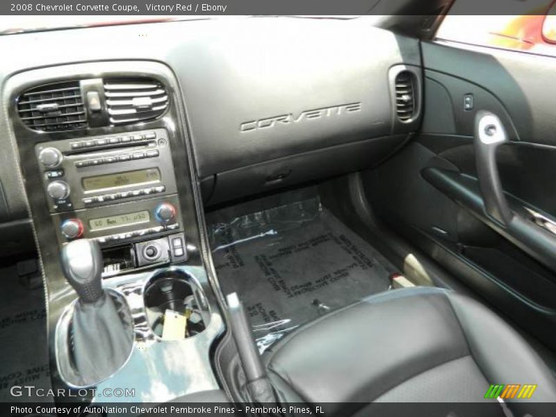 Victory Red / Ebony 2008 Chevrolet Corvette Coupe
