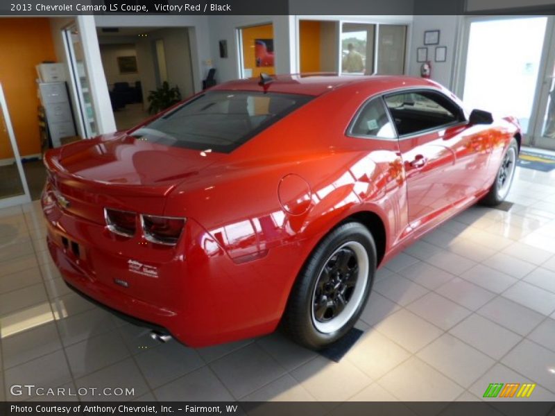 Victory Red / Black 2013 Chevrolet Camaro LS Coupe