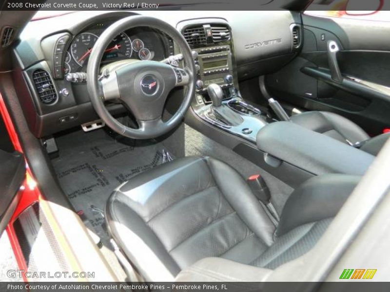Victory Red / Ebony 2008 Chevrolet Corvette Coupe