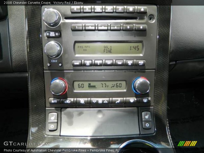 Victory Red / Ebony 2008 Chevrolet Corvette Coupe