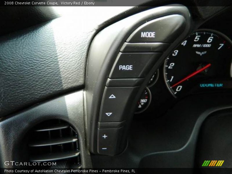 Victory Red / Ebony 2008 Chevrolet Corvette Coupe