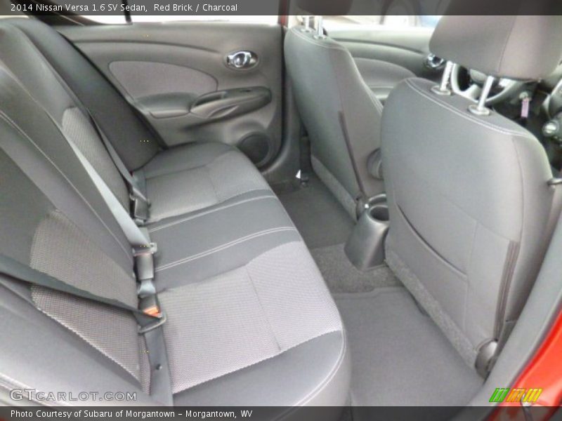 Red Brick / Charcoal 2014 Nissan Versa 1.6 SV Sedan
