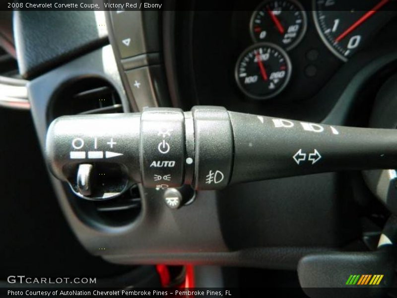Victory Red / Ebony 2008 Chevrolet Corvette Coupe