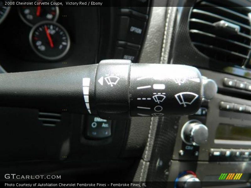 Victory Red / Ebony 2008 Chevrolet Corvette Coupe