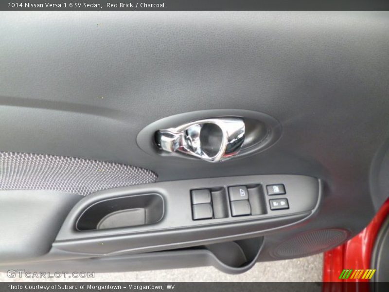 Red Brick / Charcoal 2014 Nissan Versa 1.6 SV Sedan