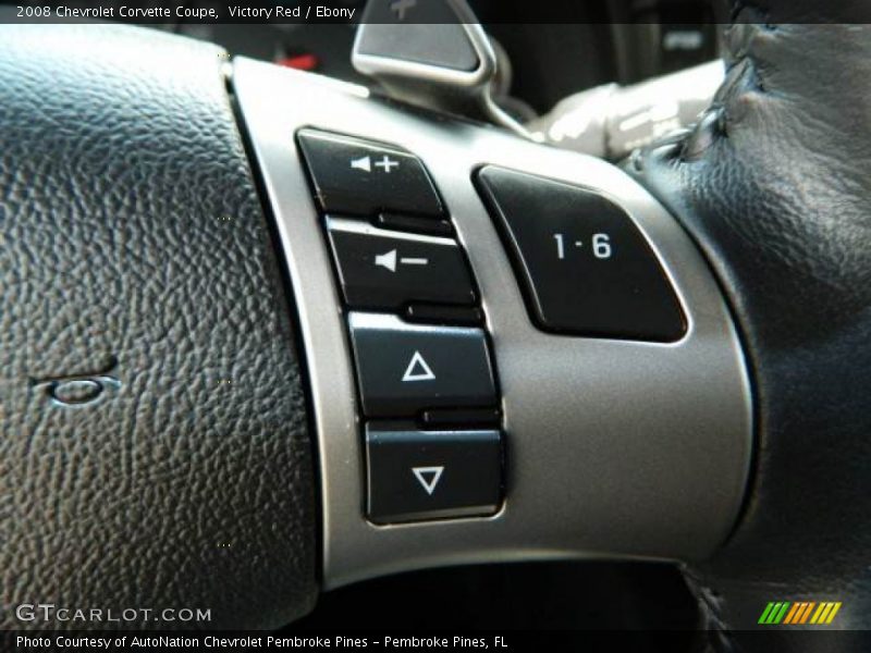 Victory Red / Ebony 2008 Chevrolet Corvette Coupe