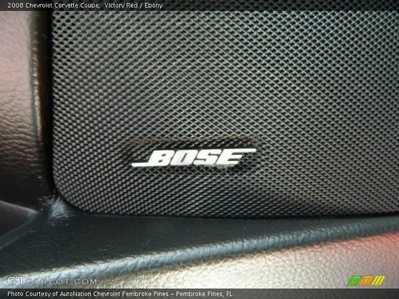 Victory Red / Ebony 2008 Chevrolet Corvette Coupe