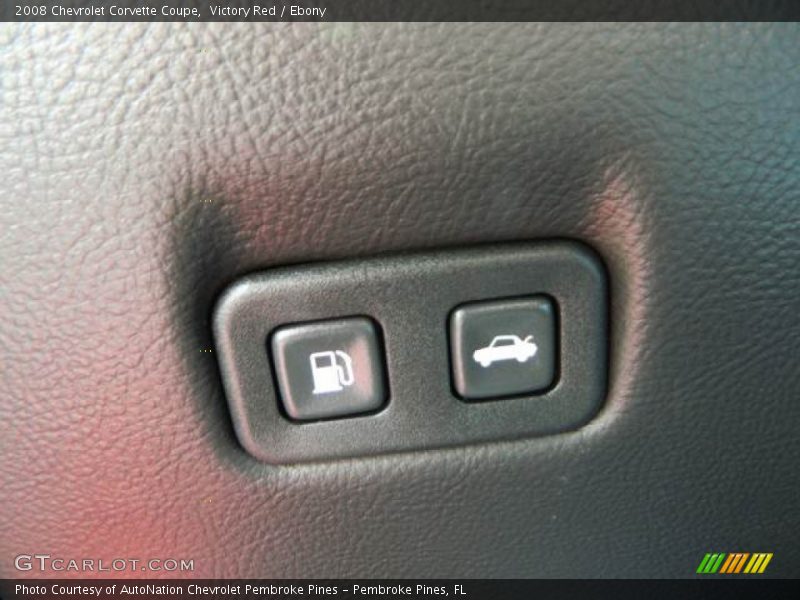 Victory Red / Ebony 2008 Chevrolet Corvette Coupe