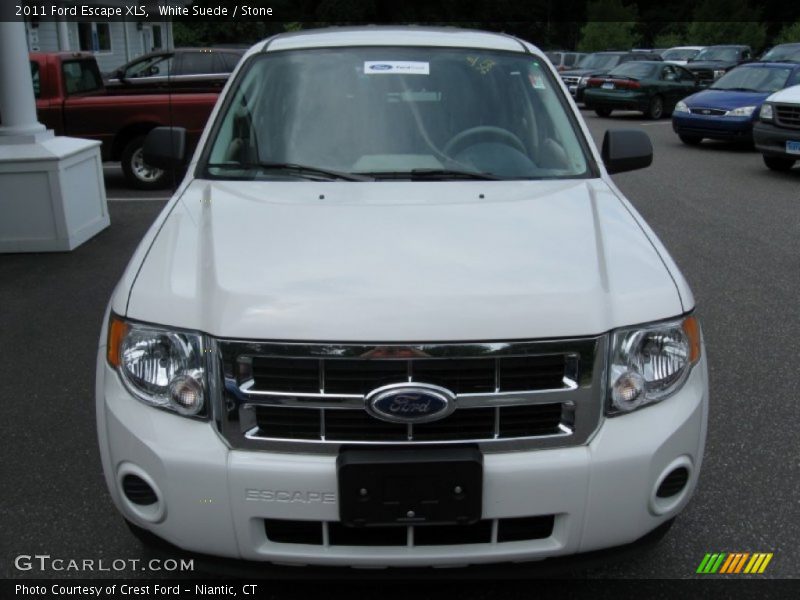 White Suede / Stone 2011 Ford Escape XLS