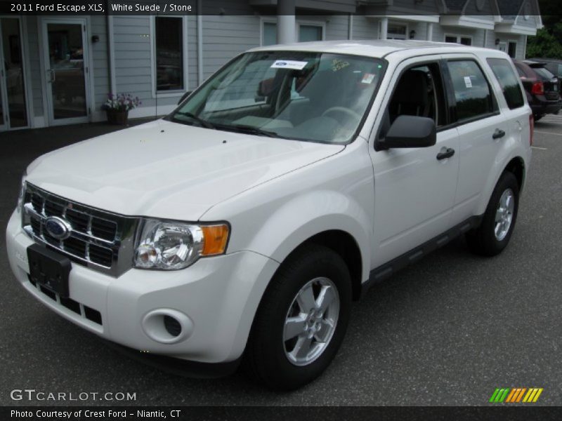 White Suede / Stone 2011 Ford Escape XLS