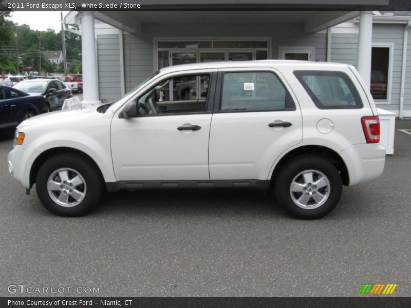 White Suede / Stone 2011 Ford Escape XLS